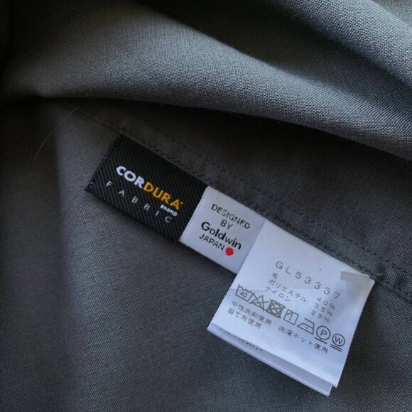 Goldwin Act Wool Shirt - Blue Gray - Picture 7 of 10
